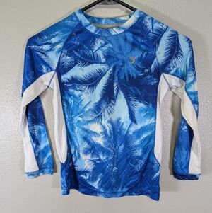 Reel Legends kids dri fit unisex long sleeve size L